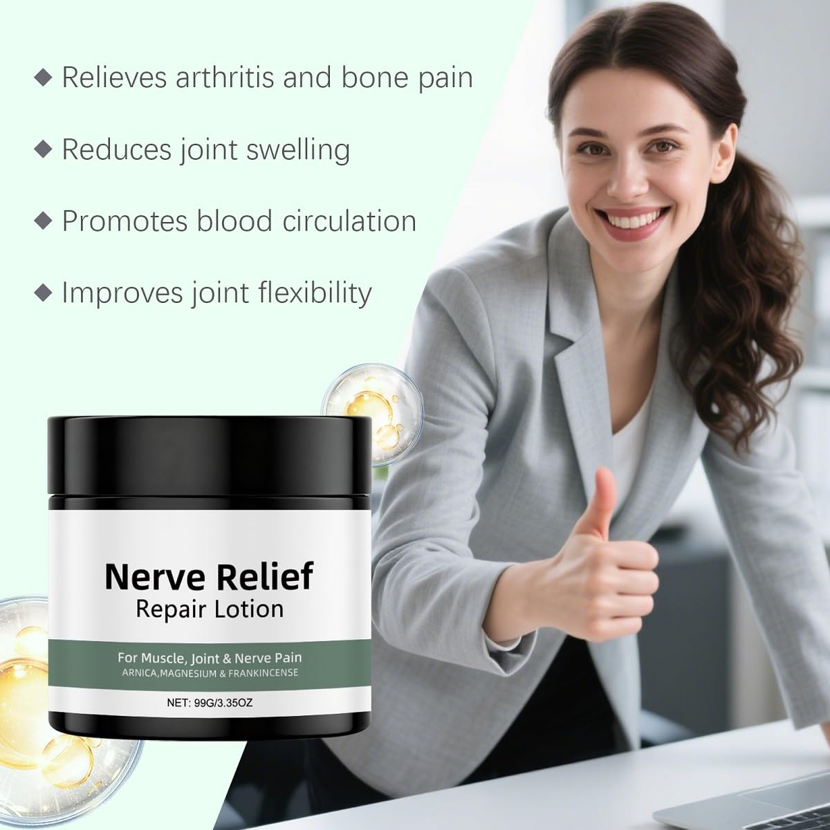ZTSGU Alcura Nerve Cream – Arnica Neuropathy Lotion for Joint Comfort and Mobility