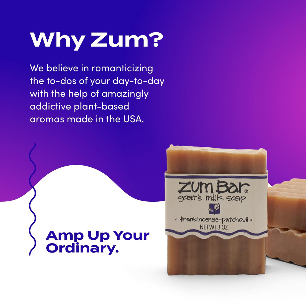 Zum Indigo Wild Goat Milk Soap Bar Set – 6 x 3 oz with Essential Oils
