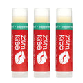 Zum Kiss Stick Peppermint Lip Balm – Natural Hydration with Beeswax, Sunflower Oil & Vitamin E (3 Pack)