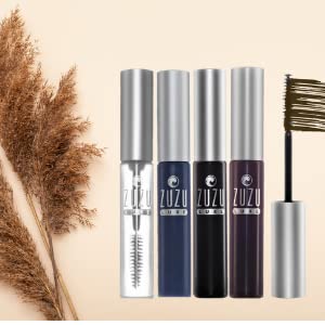 Zuzu Luxe Luxe Mascara Onyx – Water-Resistant, Natural, Vegan, Paraben-Free, 0.25 oz