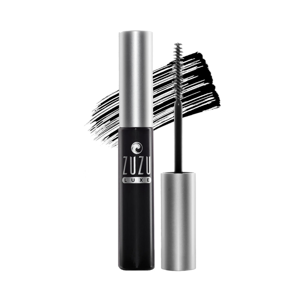 Zuzu Luxe Luxe Mascara Onyx – Water-Resistant, Natural, Vegan, Paraben-Free, 0.25 oz