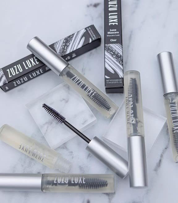 Zuzu Luxe Luxe Mascara Onyx – Water-Resistant, Natural, Vegan, Paraben-Free, 0.25 oz