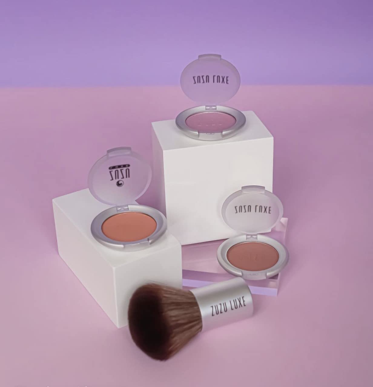 Zuzu Luxe Mineral Blush Samba – Light Bronze with Warm Shimmer | Natural, Paraben-Free, Vegan, Cruelty-Free, Non-GMO