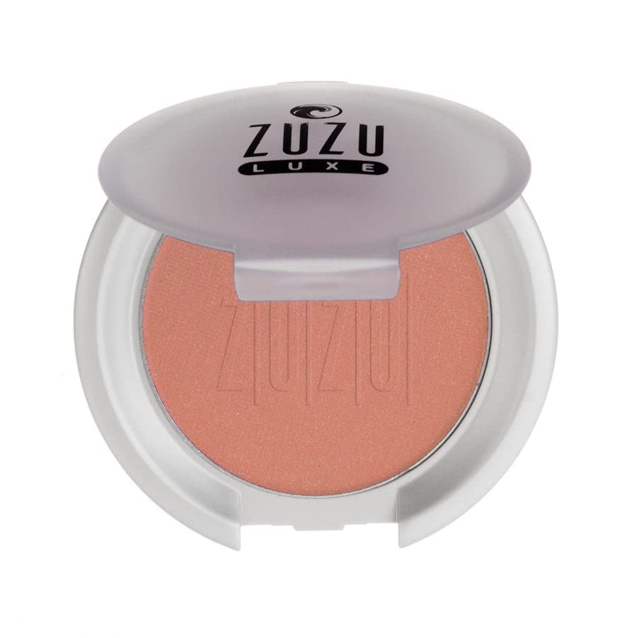 Zuzu Luxe Mineral Blush Samba – Light Bronze with Warm Shimmer | Natural, Paraben-Free, Vegan, Cruelty-Free, Non-GMO