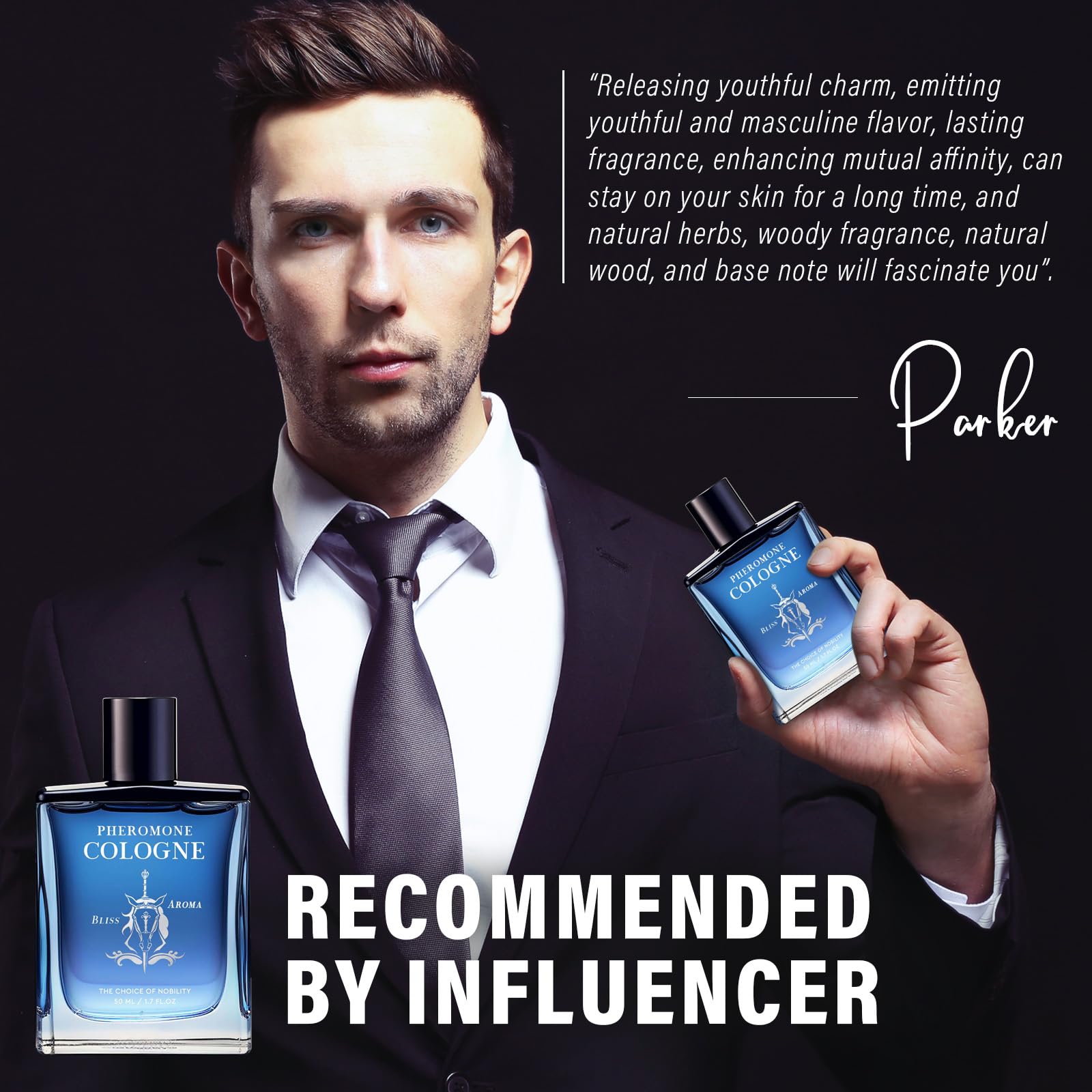ZVBZVB Pheromone Cologne for Men – Long-Lasting 1.7 fl oz