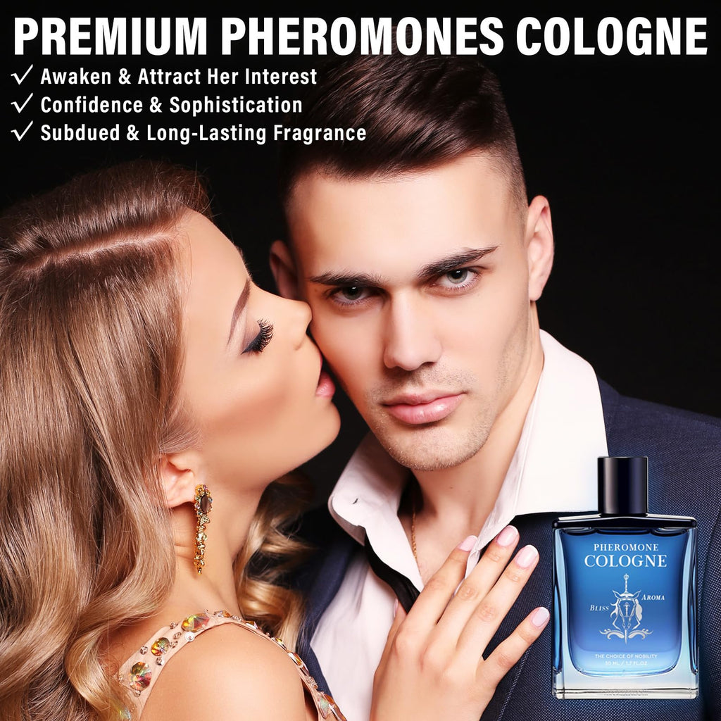 ZVBZVB Pheromone Cologne for Men – Long-Lasting 1.7 fl oz