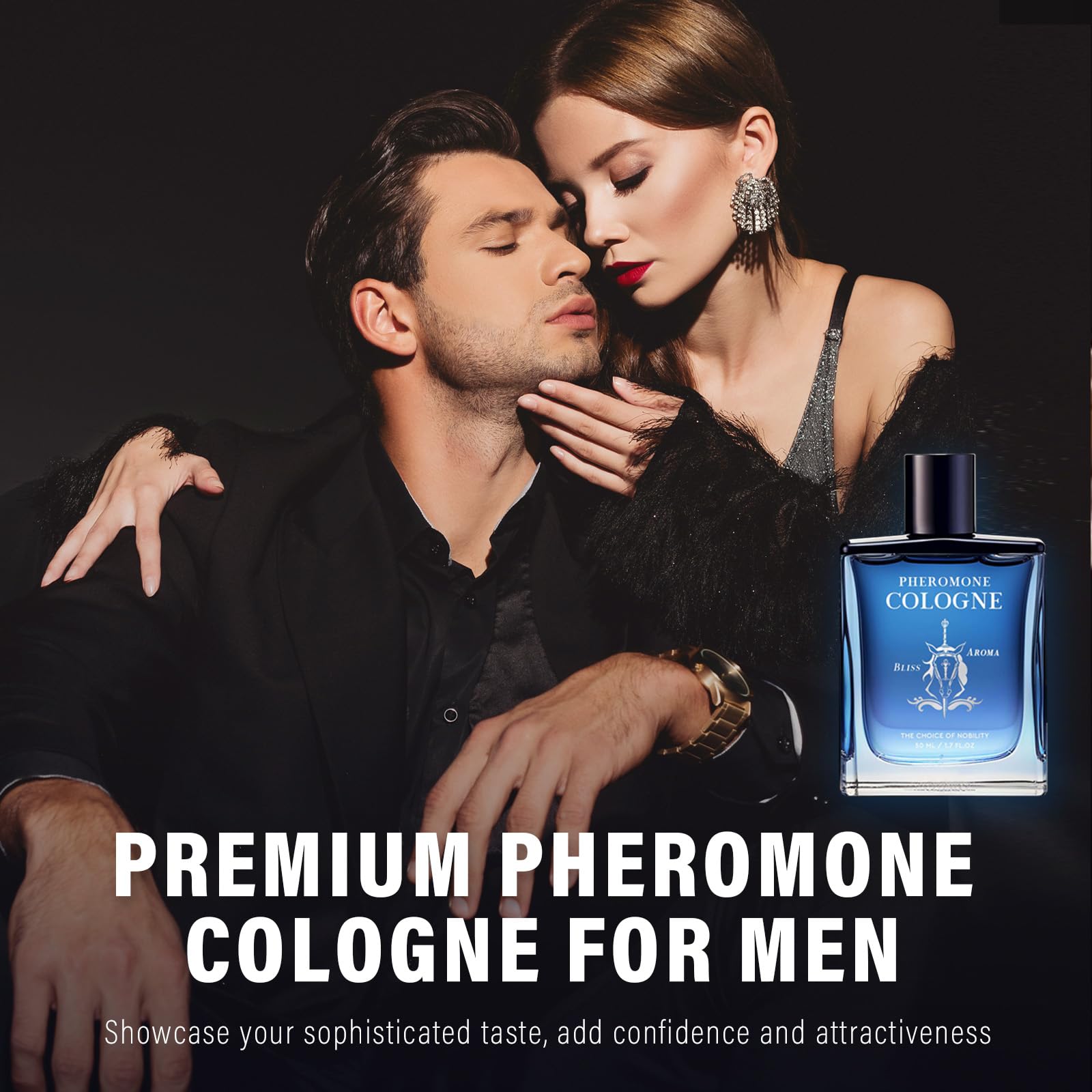 ZVBZVB Pheromone Cologne for Men – Long-Lasting 1.7 fl oz