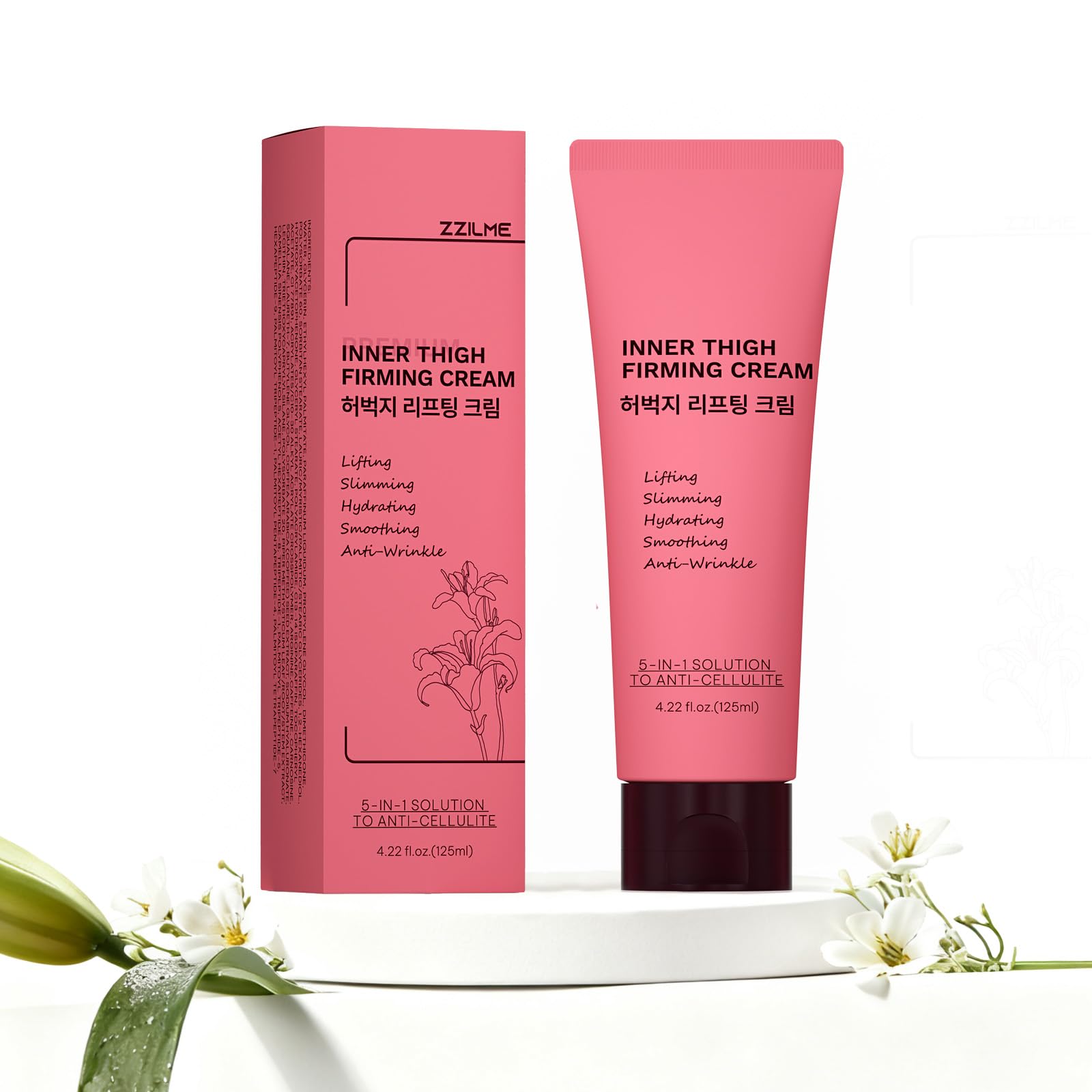 ZZILME Inner Thigh Firming Cream – Lift & Smooth Skin (4.23 oz)